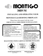 Предварительный просмотр 1 страницы Montigo 38BVM Installing And Operating Instructions