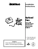 Montigo B34-DV-2 Installation Instructions preview