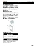 Preview for 19 page of Montigo B34DV Installation, Operation & Maintenance Manual