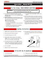 Предварительный просмотр 13 страницы Montigo BF36-SS Installation, Operation & Maintenance Manual