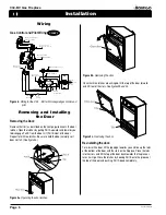 Предварительный просмотр 6 страницы Montigo C34-BV Installation & Operation Manual