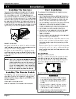 Preview for 4 page of Montigo C34-DV Installation Operation & Maintenance