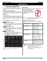 Preview for 6 page of Montigo C34-DV Installation Operation & Maintenance