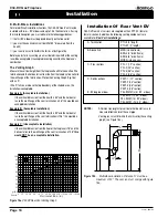 Preview for 10 page of Montigo C34-DV Installation Operation & Maintenance