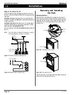 Preview for 12 page of Montigo C34-DV Installation Operation & Maintenance