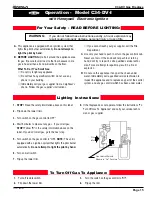 Preview for 15 page of Montigo C34-DV Installation Operation & Maintenance