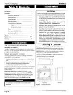 Предварительный просмотр 2 страницы Montigo C34-VF Installation Operation & Maintenance