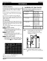 Preview for 10 page of Montigo C38-DV Installation & Operation Manual