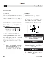 Предварительный просмотр 22 страницы Montigo CabanaFire PL42VO Installation & Maintenance Manual