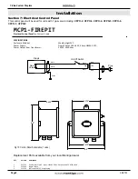 Предварительный просмотр 8 страницы Montigo CFPO-10 Installation & Maintenance Manual