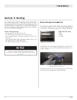 Preview for 16 page of Montigo D6315 Installation & Maintenance Manual