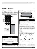 Предварительный просмотр 20 страницы Montigo DelRay DR3613LI-2 Installation & Maintenance Manual