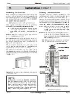 Предварительный просмотр 5 страницы Montigo DelRay Tuscany 34DVI Installation & Maintenance Manual