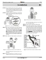 Предварительный просмотр 6 страницы Montigo DelRay Tuscany 34DVI Installation & Maintenance Manual