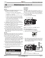 Предварительный просмотр 15 страницы Montigo DelRay Tuscany 34DVI Installation & Maintenance Manual