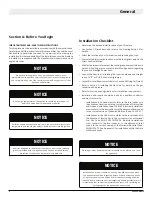 Preview for 4 page of Montigo DIVINE H42DFL Installation & Maintenance Manual