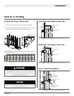 Preview for 9 page of Montigo DIVINE H42DFL Installation & Maintenance Manual