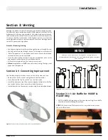 Preview for 11 page of Montigo DIVINE H42DFL Installation & Maintenance Manual