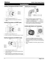 Preview for 5 page of Montigo E34DW Installation Operation & Maintenance