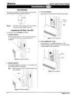 Preview for 9 page of Montigo E34DW Installation Operation & Maintenance