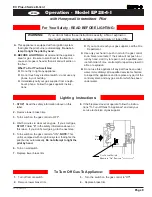 Предварительный просмотр 9 страницы Montigo EP28-4 Installation, Operation And Maintenance Manual