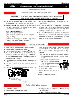 Предварительный просмотр 18 страницы Montigo H-Series DF Installation & Operation Manual