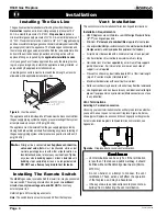 Preview for 4 page of Montigo H34D Installation Operation & Maintenance