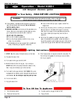 Preview for 16 page of Montigo H34D Installation Operation & Maintenance