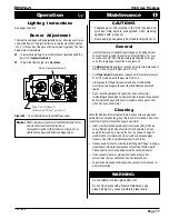 Preview for 17 page of Montigo H34D Installation Operation & Maintenance