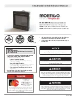 Montigo H34DF Installation & Maintenance Manual preview