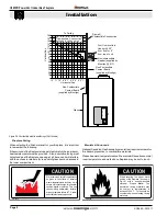 Preview for 8 page of Montigo H36PVN Installation & Maintenance Manual