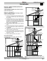 Предварительный просмотр 11 страницы Montigo H38DF-CLCR Installation & Maintenance Manual