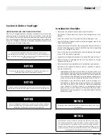 Preview for 4 page of Montigo H38DFSTL Installation & Maintenance Manual