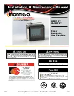 Montigo H42DF ST Installation & Maintenance Manual preview