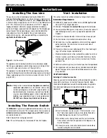 Preview for 4 page of Montigo Homefire ME38-DV-2 Installation & Operation Manual