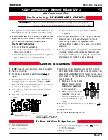 Preview for 15 page of Montigo Homefire ME38-DV-2 Installation & Operation Manual