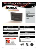 Предварительный просмотр 1 страницы Montigo Hotshot DHS Installation & Maintenance Manual