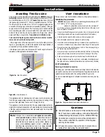 Предварительный просмотр 5 страницы Montigo HW38DF Operation Manual