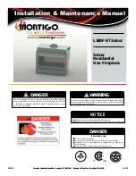 Montigo L38DF-STL Installation & Maintenance Manual preview