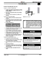 Preview for 21 page of Montigo L38DF-STL Installation & Maintenance Manual