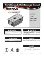 Montigo LDVPV47 Installation & Maintenance Manual preview