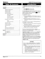 Preview for 2 page of Montigo M38BV-PFC Installation, Operation And Maintenance Manual