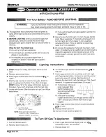 Preview for 8 page of Montigo M38BV-PFC Installation, Operation And Maintenance Manual