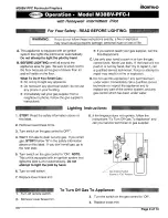 Preview for 9 page of Montigo M38BV-PFC Installation, Operation And Maintenance Manual