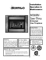 Montigo M38BV-ST Installation & Operation Manual preview