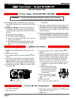 Предварительный просмотр 8 страницы Montigo M38BV-ST Installation & Operation Manual