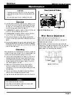 Предварительный просмотр 11 страницы Montigo M38BV-ST Installation & Operation Manual