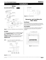 Предварительный просмотр 9 страницы Montigo M38DV-CL Installation & Operation Manual