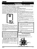 Preview for 4 page of Montigo M38DV-PFC Installation Operation & Maintenance