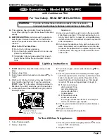 Preview for 11 page of Montigo M38DV-PFC Installation Operation & Maintenance